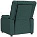 Poltrona Massaggiante Elettrica Verde Scuro in Tessuto - Foto miniatura 5