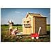 Casetta Legno Per Bambini - Casetta Giocattolo Per Bambini - L112xl146xa152cm / 1,1m2 - Casetta Da Gioco Da Esterno - Casetta Da Giardino Timbela M550-1 - Foto miniatura 4
