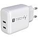 Caricatore Alimentatore 2 Porte Usb-c Da Muro 35w - Foto miniatura 1