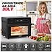 Forno Friggitrice Ad Aria Calda 30lt Digitale 1800w Frigge Cuoce Senza Olio Nero - Foto miniatura 4