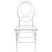 Sedia Da Banchetto Set Di 2 Trasparente Midway - Foto miniatura 4