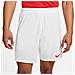 Pantaloncini Dri-Fit Park 3 Bv6855-103 Uomo Taglia M Colore Bianco /Rosso - Foto miniatura 1