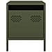 Comodino Verde Oliva 35x39x43,5 Cm In Acciaio - Foto miniatura 3