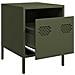 Comodino Verde Oliva 35x39x43,5 Cm In Acciaio - Foto miniatura 9