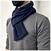 Sciarpa Da Uomo In Pile Calda E Comoda - Perfetta Per L'inverno Navyblue - Foto miniatura 5