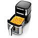 Friggitrice ad Aria Haeger Cook Mate AF-D50.004A Capacità 5 Litri 1200 Watt Colore Acciaio Inossidabile - Foto miniatura 3