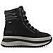 Black Casual Closed Booties Stivaletti Sintetico E Tessile Scarpe Donna Nero Eu 37, 5-26238-43 001 - Foto miniatura 2