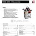 Combinata Per Legno 2 In 1 Toupie Fresatrice Holzmann Fs160l 400v - Foto miniatura 8