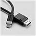 FUSCDP1M cavo e adattatore video 1 m USB tipo-C DisplayPort Nero - Foto miniatura 4