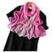 Sciarpa Shimmer: Elegante Sciarpa In Chiffon Di Perla Pink - Foto miniatura 1