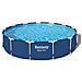 Piscina Fuori Terra - In Giro - 396x84 Cm - Blu - Include Accessori Coordinati Cb54 - Foto miniatura 5