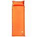 Materasso Campeggio Autogonfiabile Cuscini 1 Persona Arancio - Foto miniatura 2