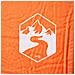 Materasso Campeggio Autogonfiabile Cuscini 1 Persona Arancio - Foto miniatura 3