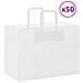 Sacchetti di Carta 50 pz con Manici Bianchi 32x17x25 cm - Foto miniatura 1