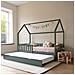 Letto A Scomparsa Per Bambini 190x90cm Verde Marceau - Foto miniatura 2