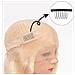 Clip Per Extension Capelli 60 Pezzi In Metallo A Pettine 7 Denti - Foto miniatura 2