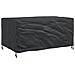 Copertura per mobili da esterno Nero 172 x 113 x 73 cm 420D - Foto miniatura 1
