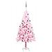 Albero Di Natale Preilluminato Con Palline Rosa 150 Cm Pvc - Foto miniatura 2
