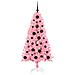Albero di Natale con 150 LED con supporto Rosa 150 cm PVC - Foto miniatura 3