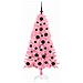 Albero di Natale con 150 LED con supporto Rosa 150 cm PVC - Foto miniatura 4