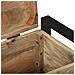 Bauli Portaoggetti 60 x 30 x 30 cm Legno massello di mango - Foto miniatura 9