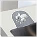 Tappetino Scolapiatti Inclinato A Forma Di U - Protezione In Silicone Per Piano Di Lavoro Grey - Foto miniatura 4
