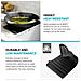 Tappetino Scolapiatti In Silicone: Autodrenante, Resistente Al Calore, Organizer Per Lavello Da Cucina Black - Foto miniatura 5
