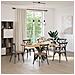 Gamba per Tavolo da Pranzo a Forma di Ragno Nero 85x85x (72-73) cm Acciaio - Foto miniatura 2