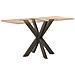 Gamba per Tavolo da Pranzo a Forma di Ragno Nero 85x85x (72-73) cm Acciaio - Foto miniatura 6
