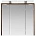 Mobiletto per specchio da bagno Rovere fumé 63,5 x 16 x 62,5 cm - Foto miniatura 6