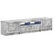 Mobile TV LED a 5 pezzi Grigio Cemento Legno ingegnerizzato - Foto miniatura 1