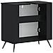 Armadio per Lavabo da Bagno BREDA Nero 59,5 x 31,5 x 59 cm - Foto miniatura 6