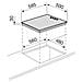 Piano Cottura GTL64WH a Gas 4 Fuochi Gas Colore Bianco con FSD - Foto miniatura 2