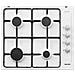 Piano Cottura GTL64WH a Gas 4 Fuochi Gas Colore Bianco con FSD - Foto miniatura 1