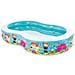56490NP - Piscina Gonfiabile Paradise Multicolore 262x160x46 cm - Foto miniatura 1