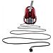 Aspirapolvere con Sacchetto 700 W 3l Rosso  - Foto miniatura 8