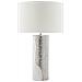 Lampada Da Tavolo Moderna In Color Bianco / argento Aiken - Foto miniatura 1