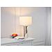 Lampada Da Tavolo Moderna In Color Bianco / argento Aiken - Foto miniatura 4