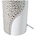 Lampada Da Tavolo Moderna In Color Bianco / argento Aiken - Foto miniatura 28