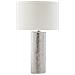 Lampada Da Tavolo Moderna In Color Bianco / argento Aiken - Foto miniatura 14