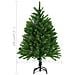 Albero di Natale Artificiale Realistico con Punte 120 cm Verde - Foto miniatura 7