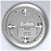 Plafoniera Con Sensore Dl Vario Quattro Led Ww Argento 035440 - Foto miniatura 3