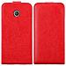 Custodia Compatibile Con Huawei Y330 In Rosso Mela - Coperchio Protettivo In Design Flip Con Chiusura Magnetica - Foto miniatura 9