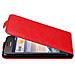 Custodia Compatibile Con Huawei Y330 In Rosso Mela - Coperchio Protettivo In Design Flip Con Chiusura Magnetica - Foto miniatura 10