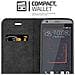 Custodia Compatibile Con Htc Desire 530 / 630 In Rosso Mela - Coperchio Protettiva Con Chiusura Magnetica, Funzione Stand E Tasca Per Le Carte - Foto miniatura 3