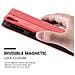 Custodia Compatibile Con Htc Desire 530 / 630 In Rosso Mela - Coperchio Protettiva Con Chiusura Magnetica, Funzione Stand E Tasca Per Le Carte - Foto miniatura 8