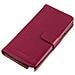 Custodia Compatibile Con Samsung Galaxy Note 5 In Rosso Vinaccia - Coperchio Protettiva Con Chiusura Magnetica, Funzione Stand E Tasca Per Le Carte - Foto miniatura 3