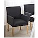 Sedia In Tessuto Nero Rockefeller - Foto miniatura 14