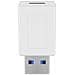 Usb3.0acfw Adattatore Per Inversione Del Genere Dei Cavi Usb A Usb C Bianco (usb3.0 A - Usb-c M-f, White - - Foto miniatura 1