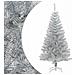 Albero di Natale Artificiale con Supporto Argento 150 cm PET - Foto miniatura 1